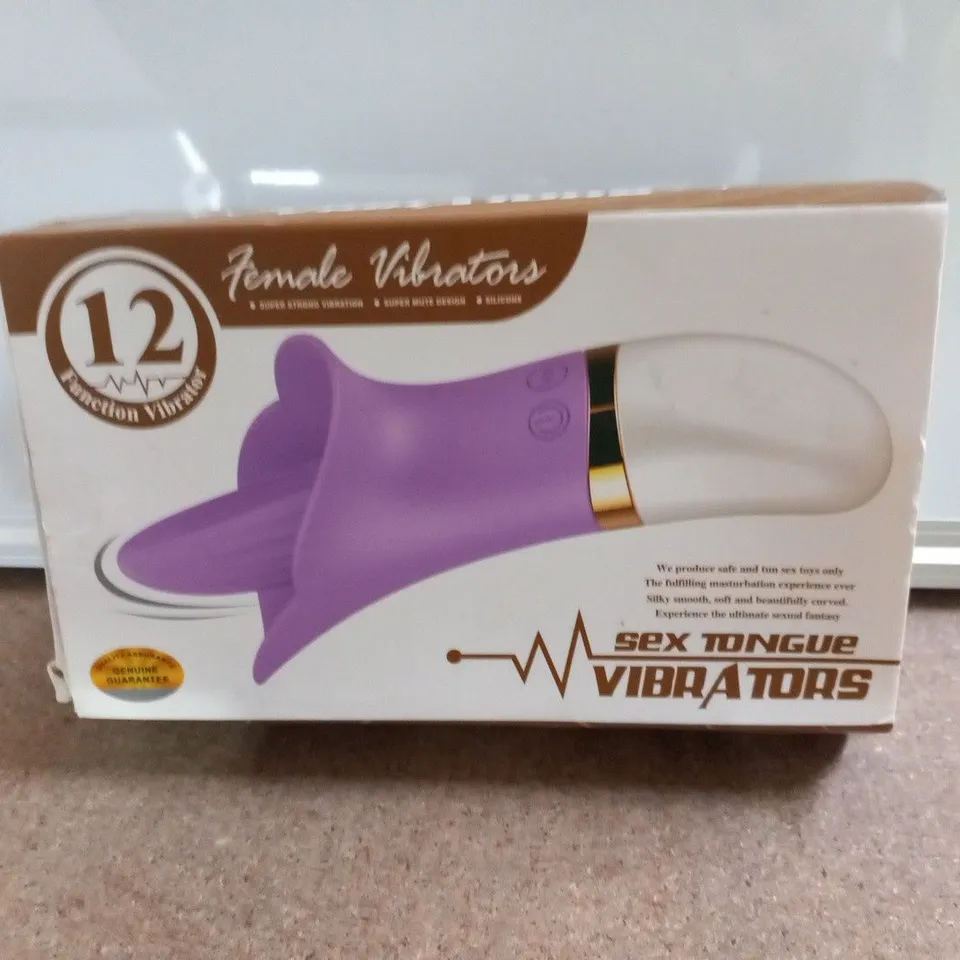 BOXED SEX TONGUE VIBRATORS FEMALE VIBRATOR