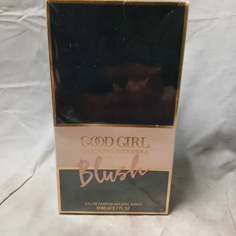 BOXED AND SEALED GOOD GIRL CAROLINA HERRERA BLUSH EAU DE PARFUM NATURAL SPRAY 80ML