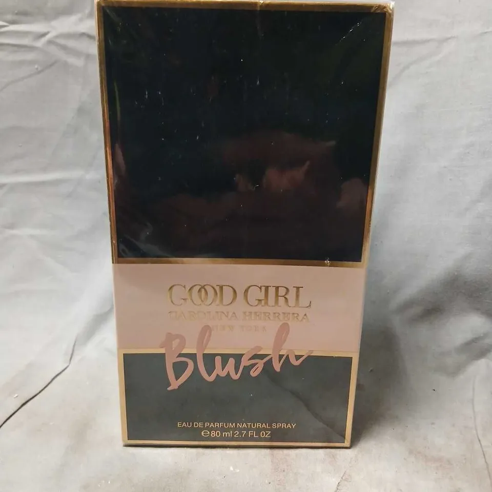 BOXED AND SEALED GOOD GIRL CAROLINA HERRERA BLUSH EAU DE PARFUM NATURAL SPRAY 80ML