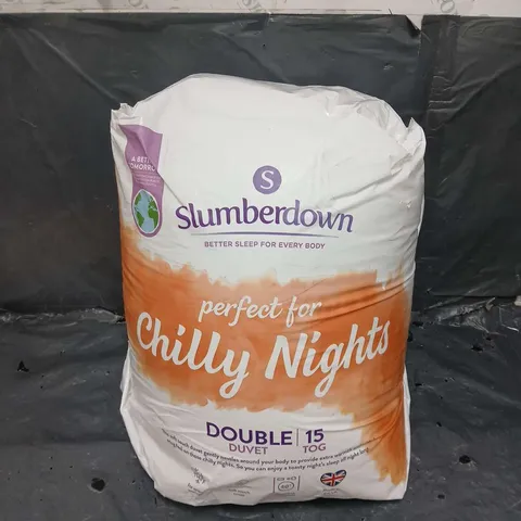 SLUMBERDOWN DOUBLE DUVET 15 TOG 