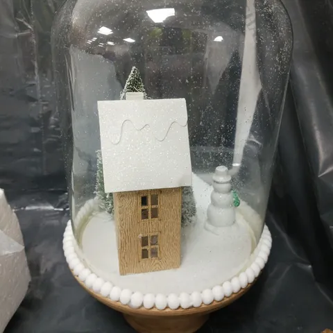 WINTER SCENE CLOCHE - COLLECTION ONLY