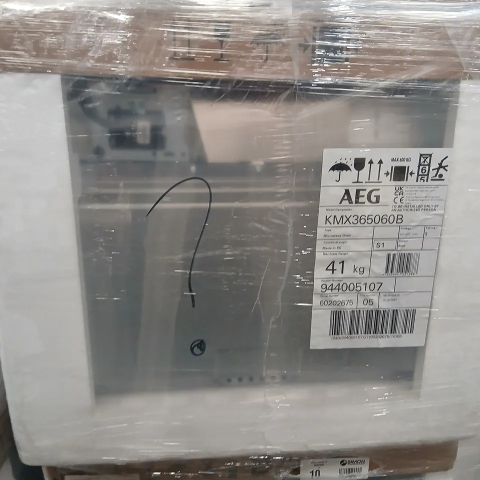 AEG KMX365060B BUILT IN MICROWAVE, BLACK