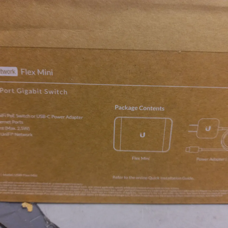 UNIFI NETWORK FLEX MINI COMPACT 5-PORT GIGABIT SWITCH