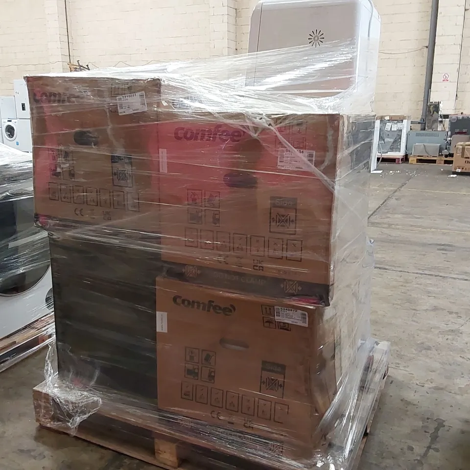 PALLET OF APPROXIMATELY 9 UNPROCESSED RAW RETURN WHITE GOODS TO INCLUDE;