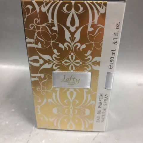 BOXED AND SEALED OFTY ARIS EAU DE PARFUM 150ML