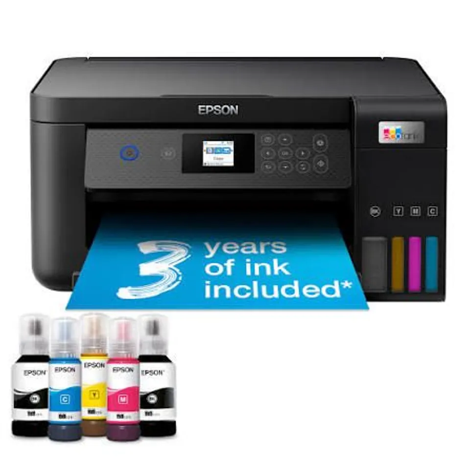 EPSON ECOTANK 3-IN-1 ET-2850 WITH LCD SCREEN AND WIFI NOT IN ORIGINAL BOX