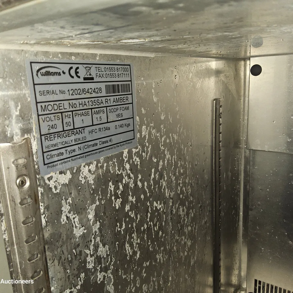 WILLIAMS UNDER COUNTER FRIDGE HA135 SA