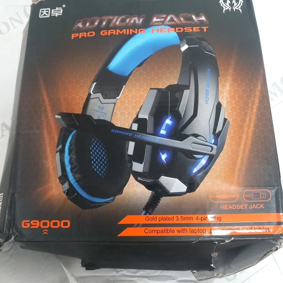 BOXED KOTION EACH PRO GAMING HEADSET G9000