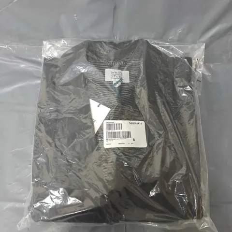 SEALED WHITE STUFF BLACK BLAZER JACKET - SIZE 14