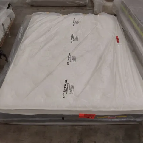 QUALITY BAGGED 30CM MEDIUM GEL MEMORY FOAM POCKET SPRUNG 2000 MATTRESS - 150CM KING SIZE