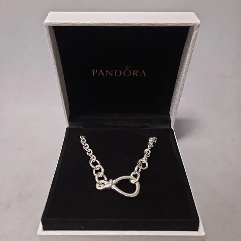 BOXED PANDORA INFINITY NECKLACE
