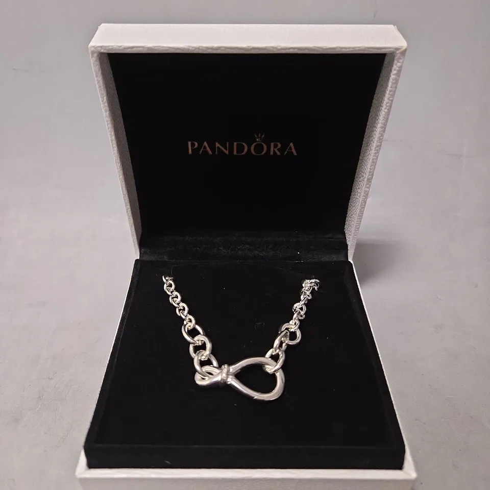 BOXED PANDORA INFINITY NECKLACE 