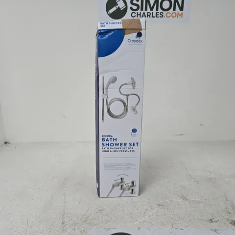 CROYDEX SECURA BATH SHOWER SET BOXED
