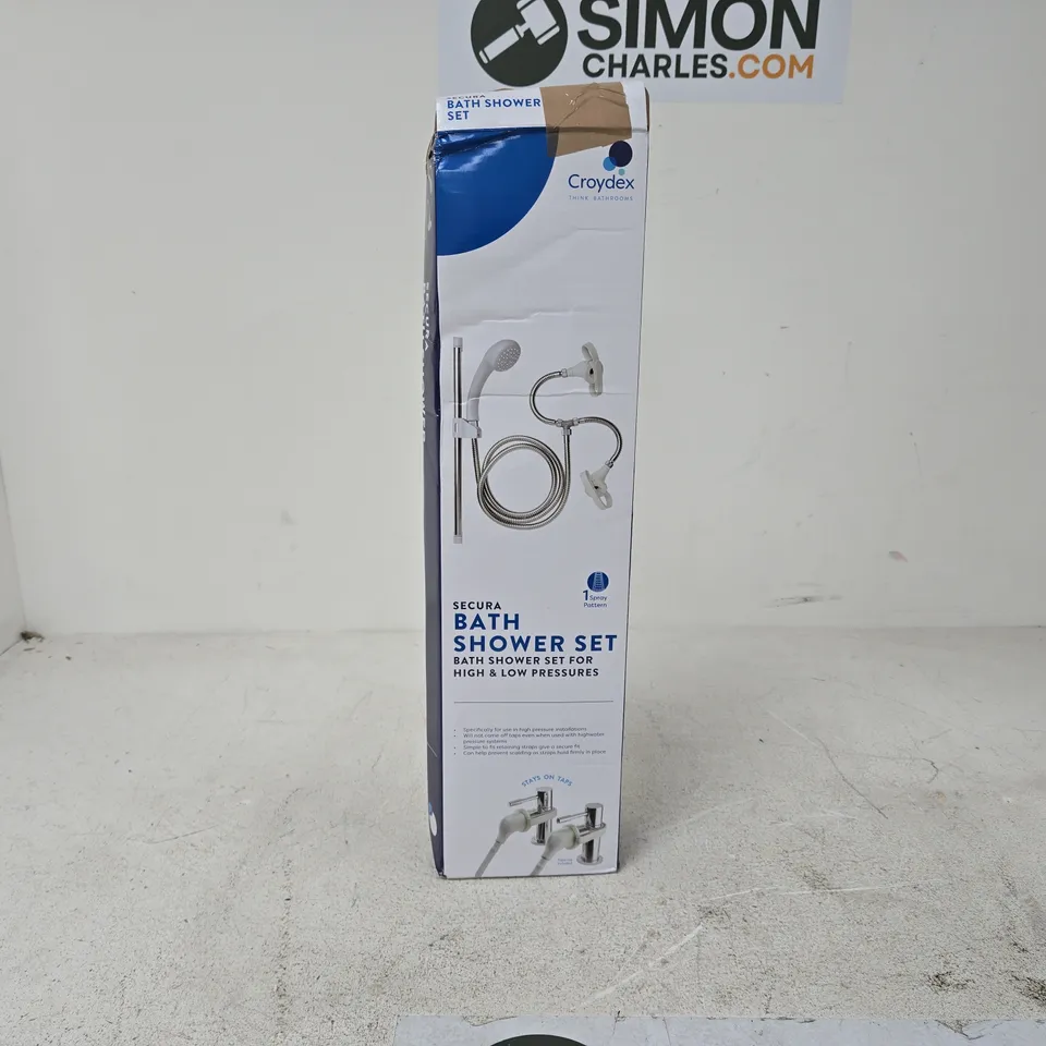 CROYDEX SECURA BATH SHOWER SET BOXED