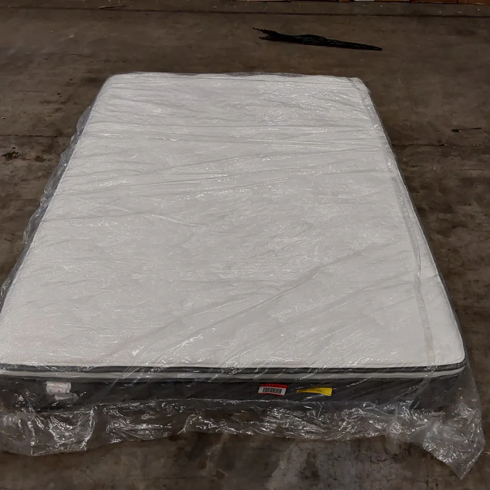 QUALITY BAGGED 23CM COOLING MEMORY FOAM POCKET SPRUNG 4'6" MATTRESS
