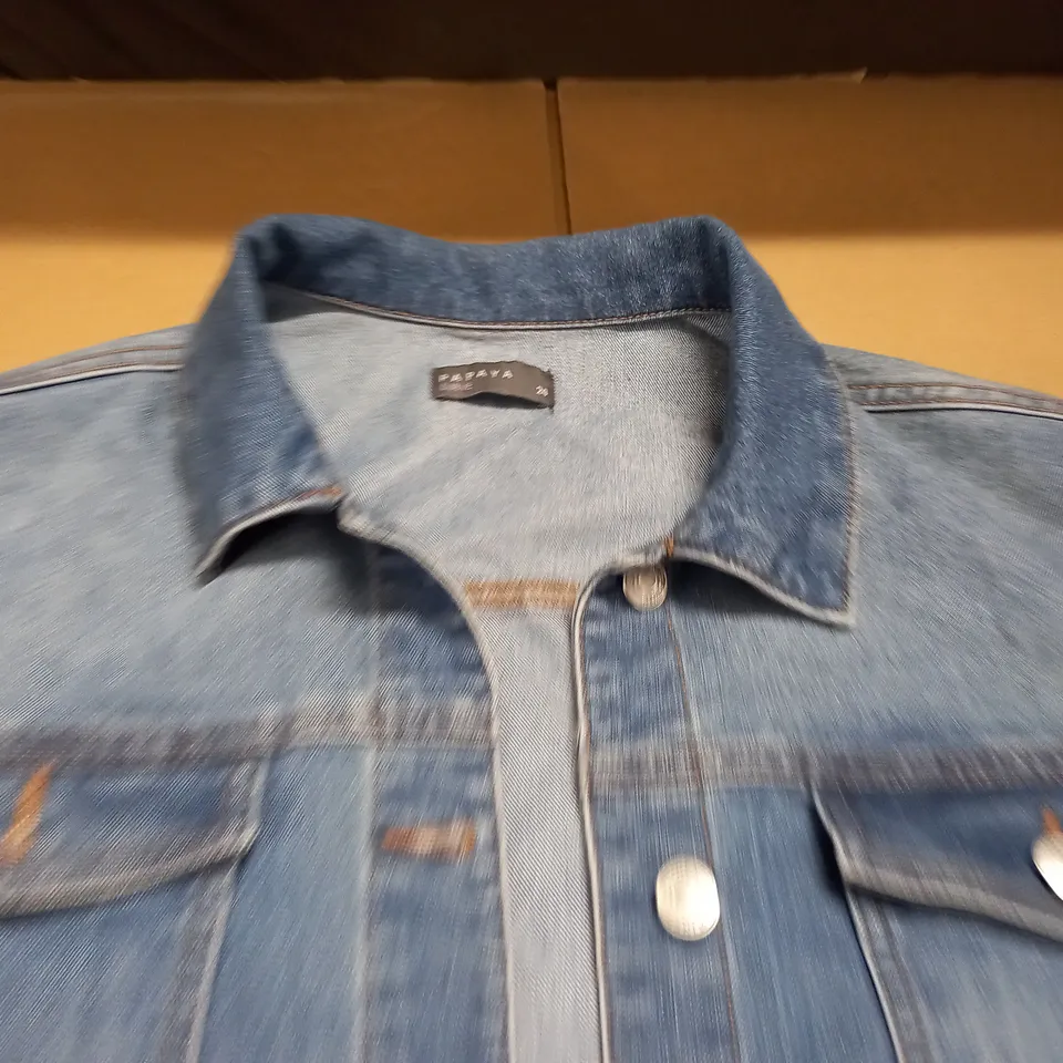 PAPAYA CURVE DENIM JACKET - 24