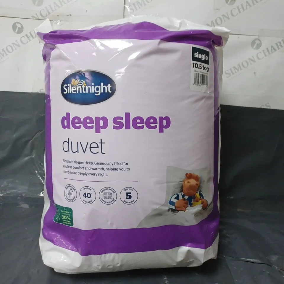 SILENTNIGHT DEEP SLEEP 10.5 TOG DUVET SINGLE