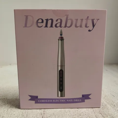 SEALED DENABEAUTY CORDLESS ELECTRIC NAIL DRILL