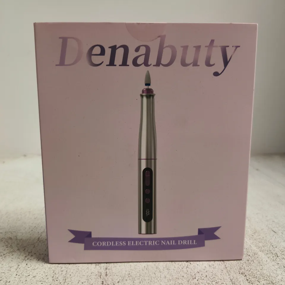 SEALED DENABEAUTY CORDLESS ELECTRIC NAIL DRILL