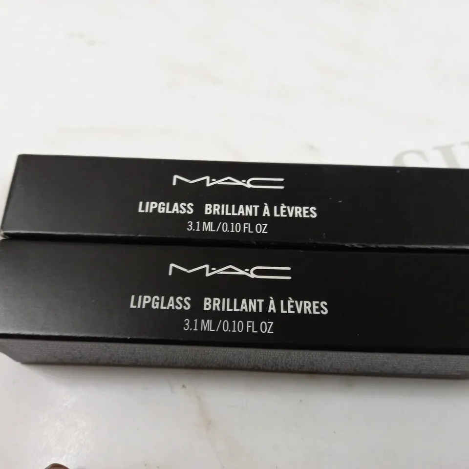 MAC COSMETICS LIPGLASS DIVE BAR 3.1ML x2