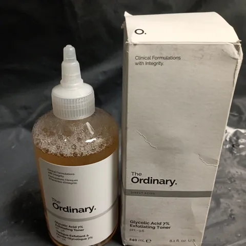 THE ORDINARY GLYCOLIC ACID 7% EXFOLIATING TONER - 240ML