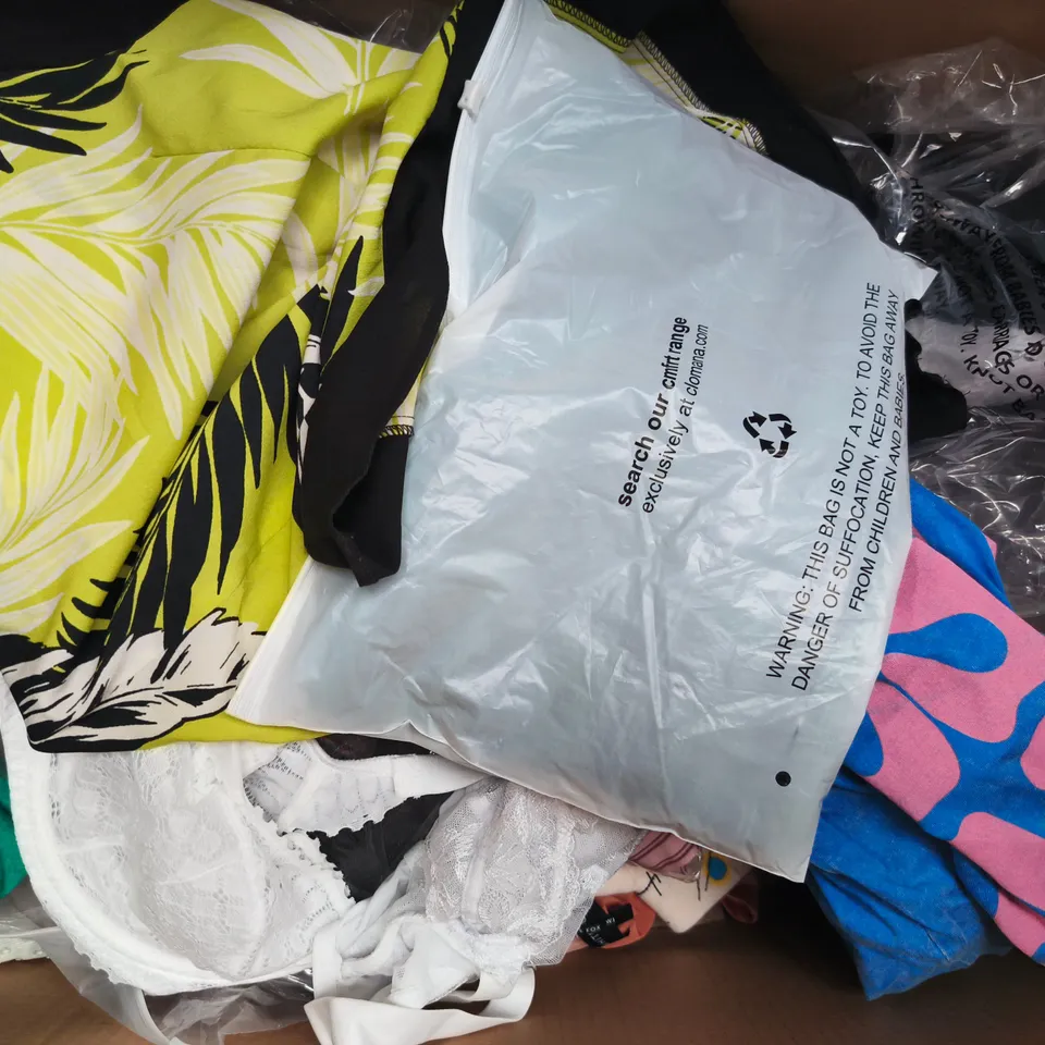 APPROXIMATELY 20 ASSORTED CLOTHING AND FASHION PRODUCTS IN VARIOUS STYLES AND SIZES - COLLECTION ONLY