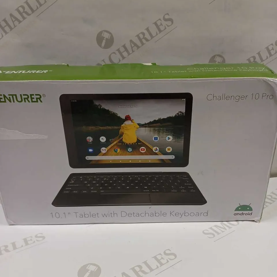 VENTURE CHALLENGER 10 PRO 10.1" TABLET WITH DETACHABLE KEYBOARD 