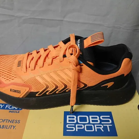 K-SWISS WOMEN'S ORANGE RUNNING SHOES – UK 8.5 (US 9.5 / EU 42.5)