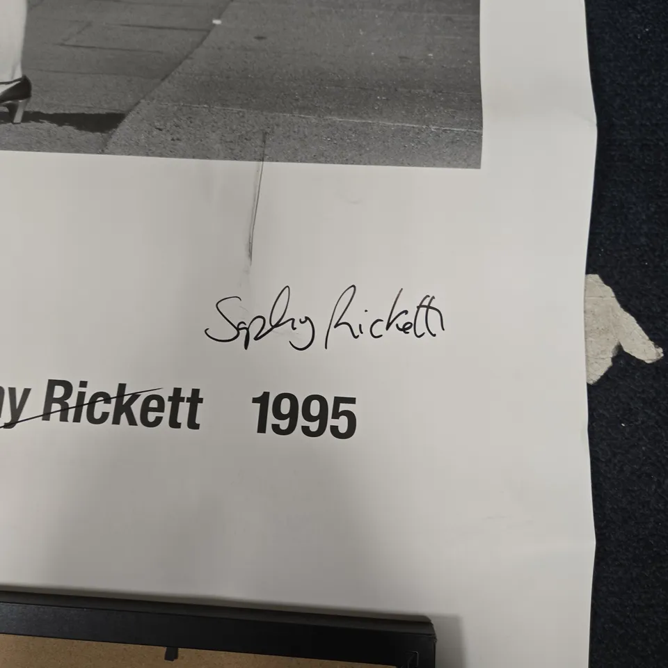 PISSING WOMEN – SOPHY RICKETT, 1995 SIGNED DOUBLE SIDED 