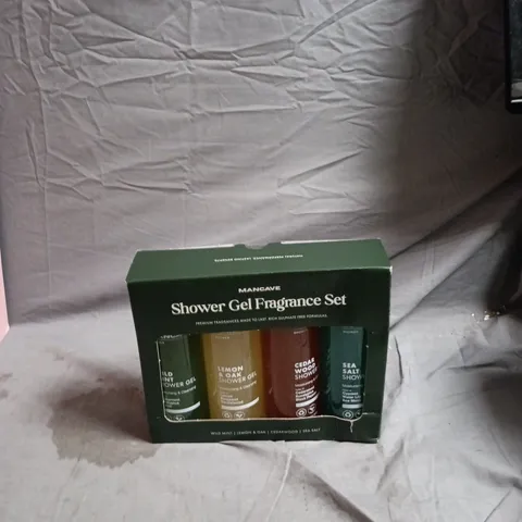MANCAVE SHOWER GEL FRAGRANCE SET – 4 X SHOWER GELS
