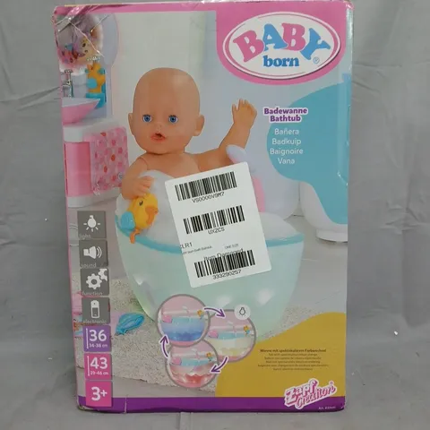 BABY BORN BATH BATHTUB