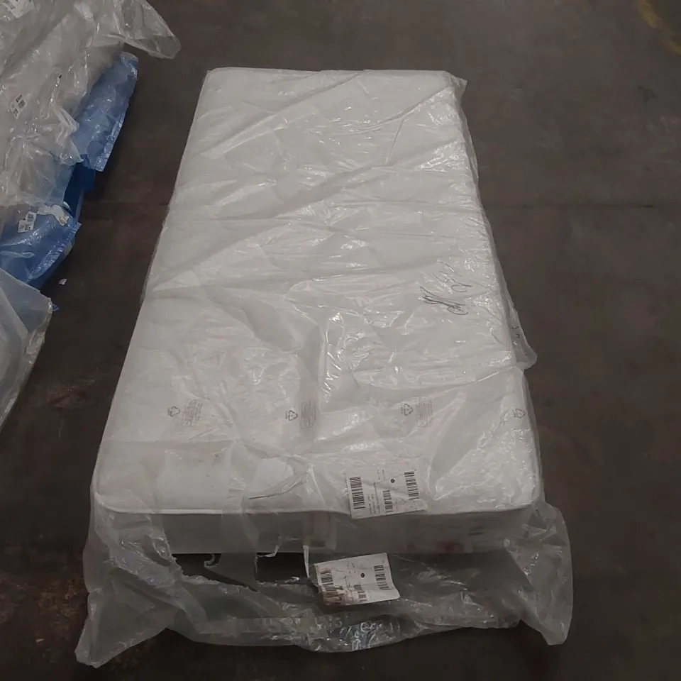 QUALITY BAGGED AIRSPRUNG 3' SINGLE MATTRESS