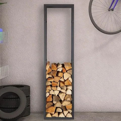 FIREPLACE LOG RACK