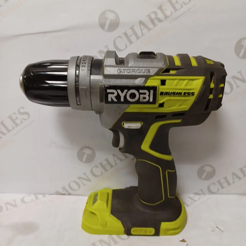 RYOBI 18V BRUSHLESS PERCUSSION DRILL (NO BATTERY)