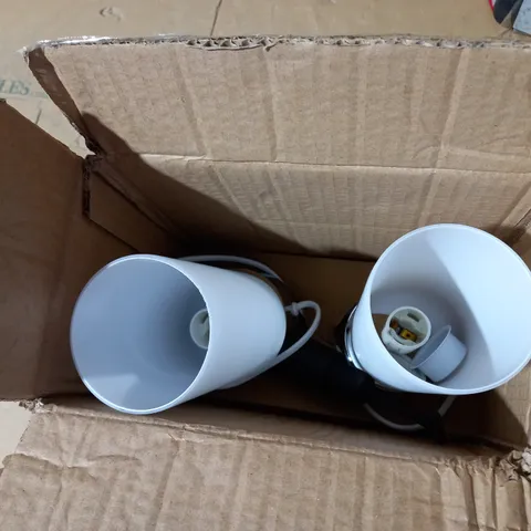 JOHN LEWIS CARA TOUCH LAMP SET OF 2