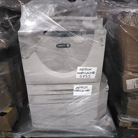 PALLET OF XEROX WORK CENTRE PRINTERS