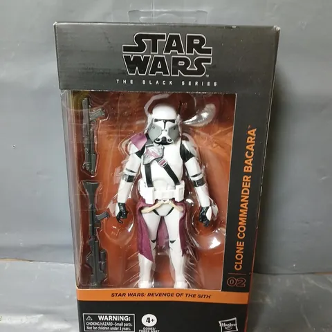 BOXED STAR WARS THE BLACK SERIES CLONE COMMANDER BACARA FIGURE - 02