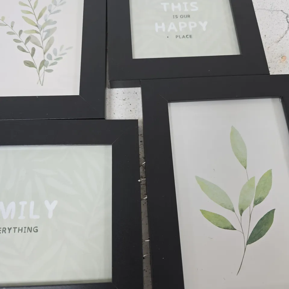 6-PHOTO CLUSTER FRAME IN BLACK