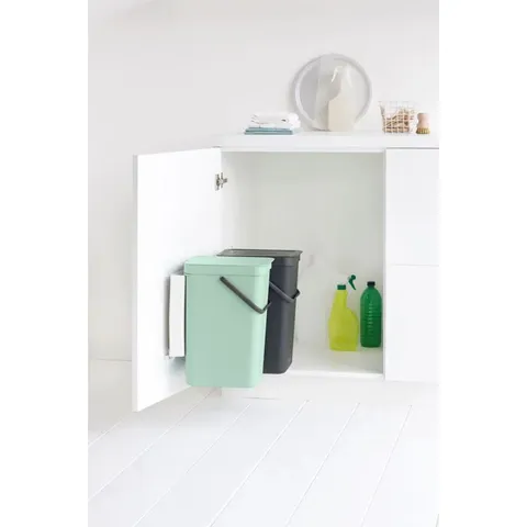 BOXED BRABANTIA SORT AND GO BUILT IN RECYCLING BIN (1 BOX)