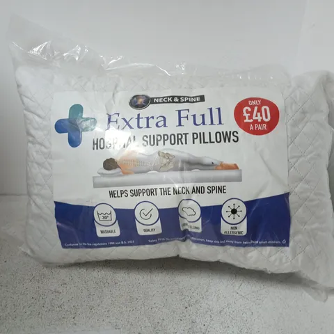 NECK & SPINE EXTRA FULL SUPPORT PILLOWS PAIR