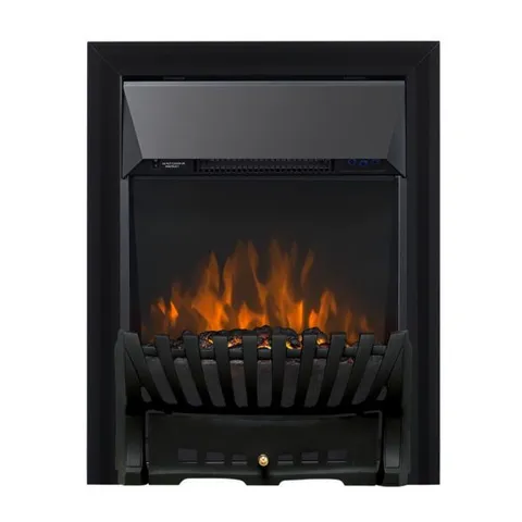BOXED ELEGANCE BLACK LED ELECTRIC INSET FIRE