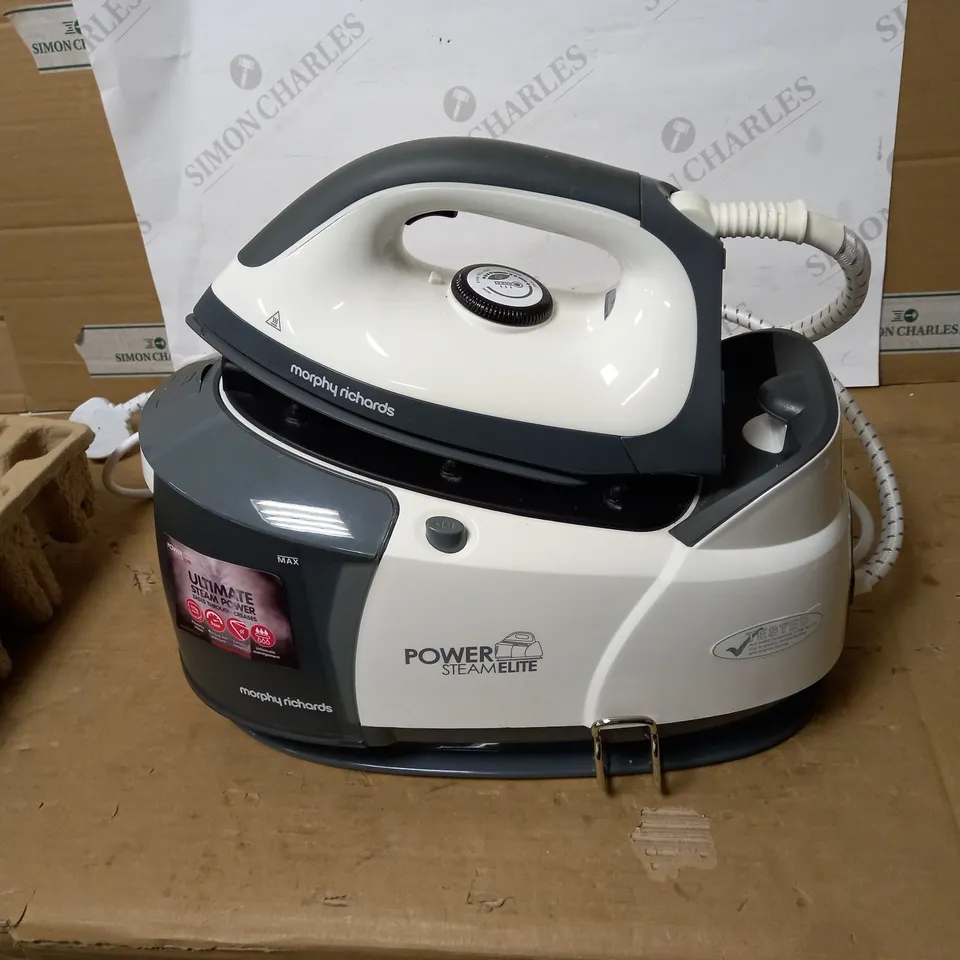 MORPHY RICHARDS POWER STEAM ELITE STEAM GENERATOR IRON GREY 