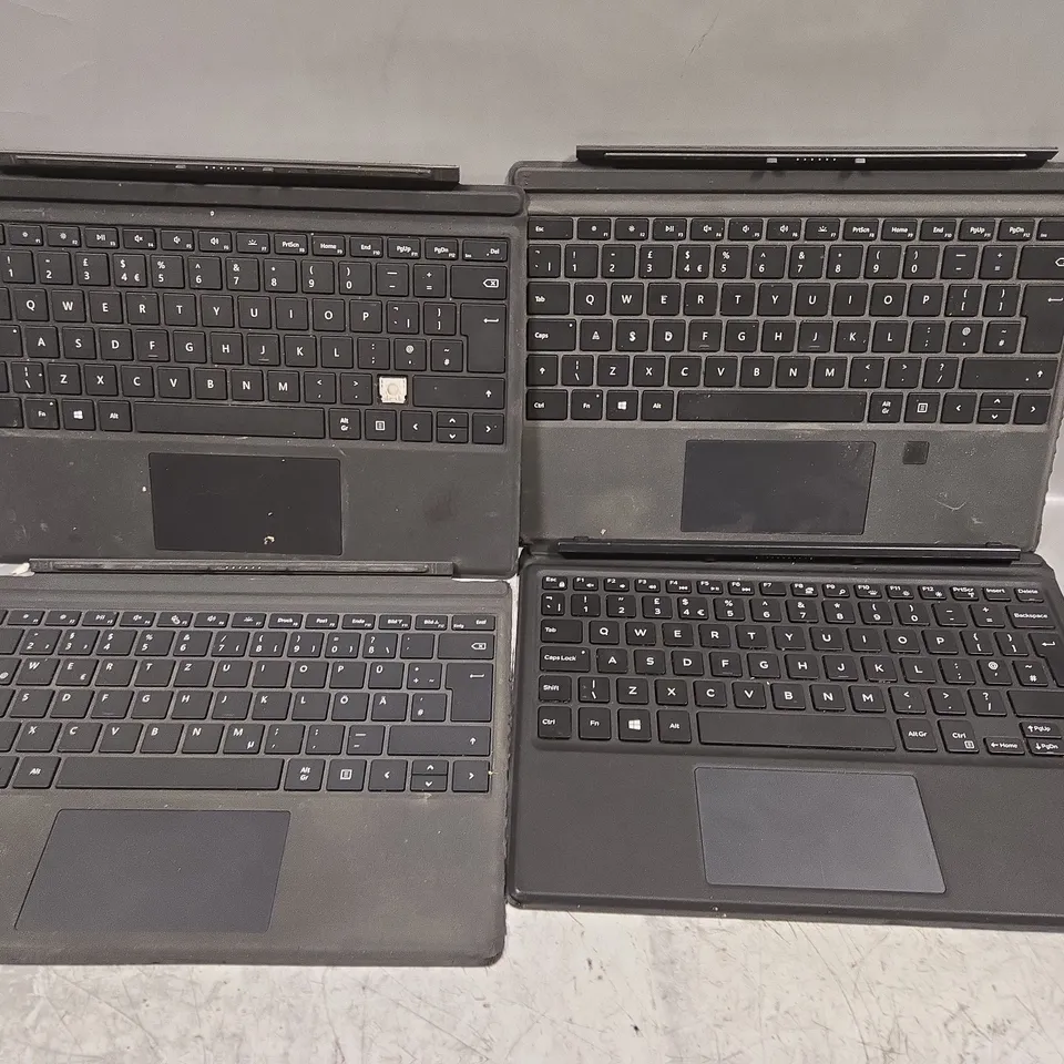 4 X MICROSOFT SURFACE TABLET KEYBOARD COVERS 