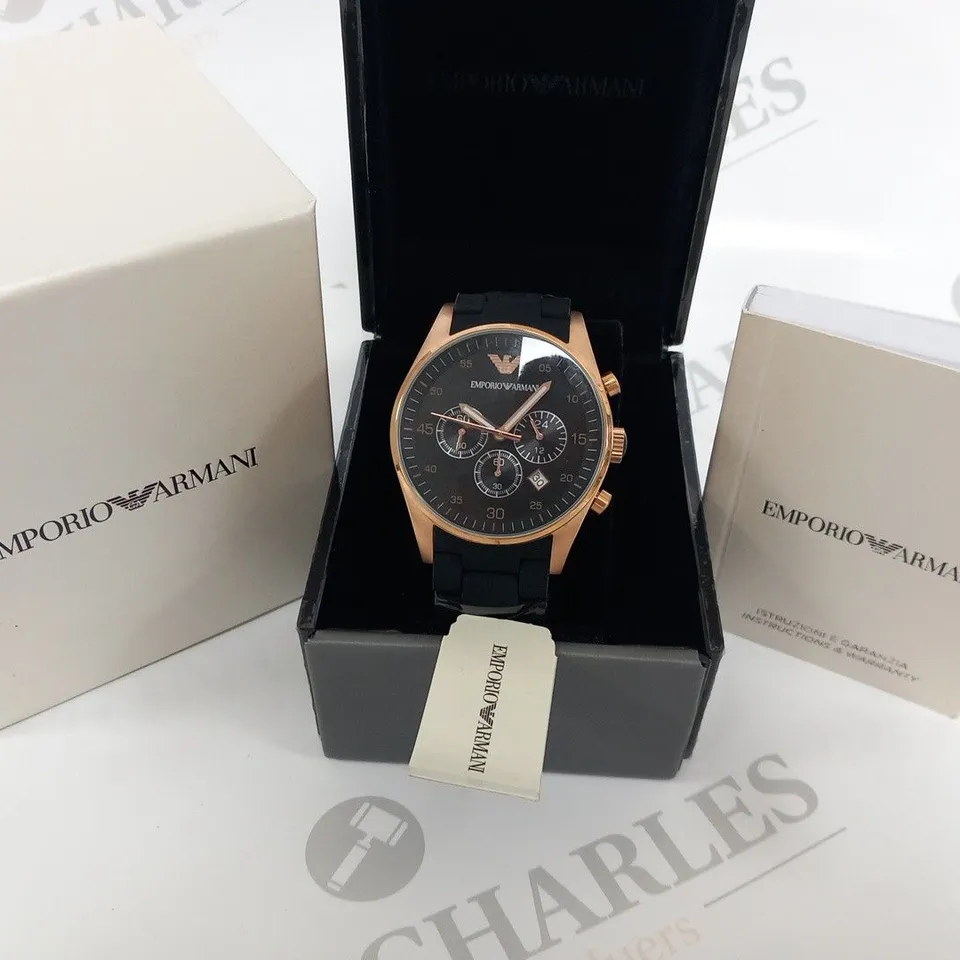 BOXED EMPORIO ARMANI AR5905 WRIST WATCH