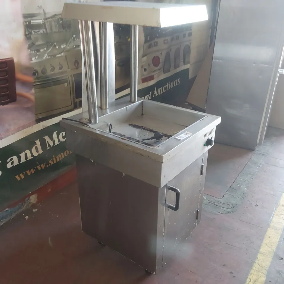 STAINLESS STEEL WYN-640 COMMERCIAL CHIP SCUTTLE