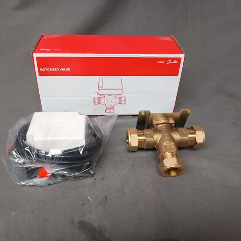 BOXED DANFOSS MOTORISED VALVE HS3 3-PORT SHOE VALVE H-SERIES MOTORIZED VALVE 087N6613