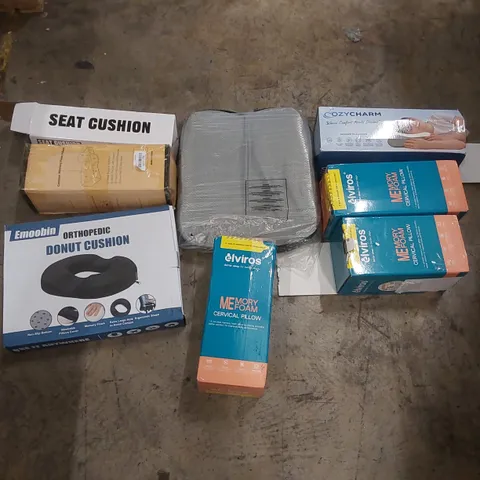PALLET TO CONTAIN A LARGE ASSORTMENT OF PILLOWS, CUSHIONS AND RELATED PRODUCTS 