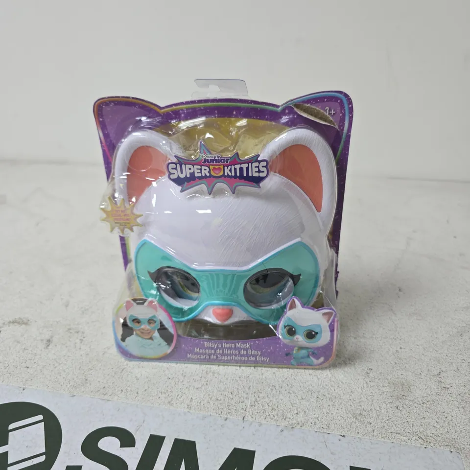DISNEY JUNIOR SUPER KITTIES BITSY’S HERO MASK – TOY MASK IN PACKAGING