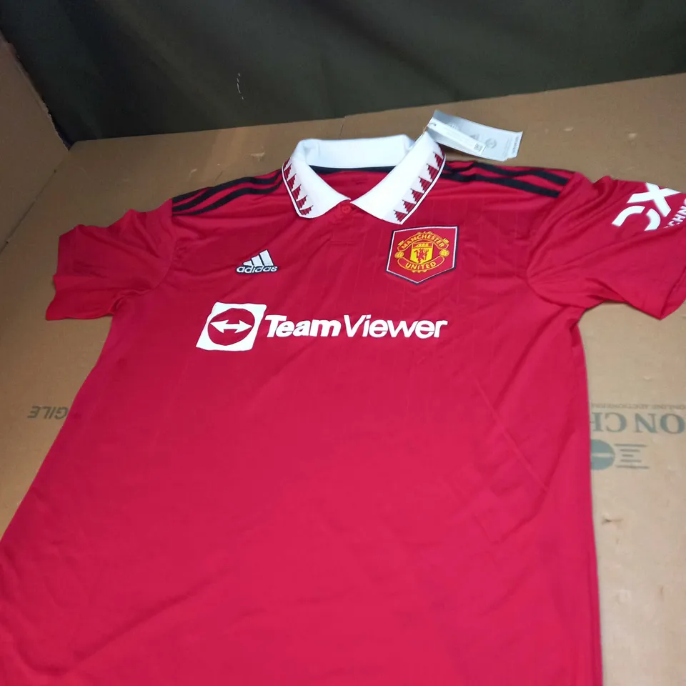 MANCHESTER UNITED FC HOME JERSEY SIZE L