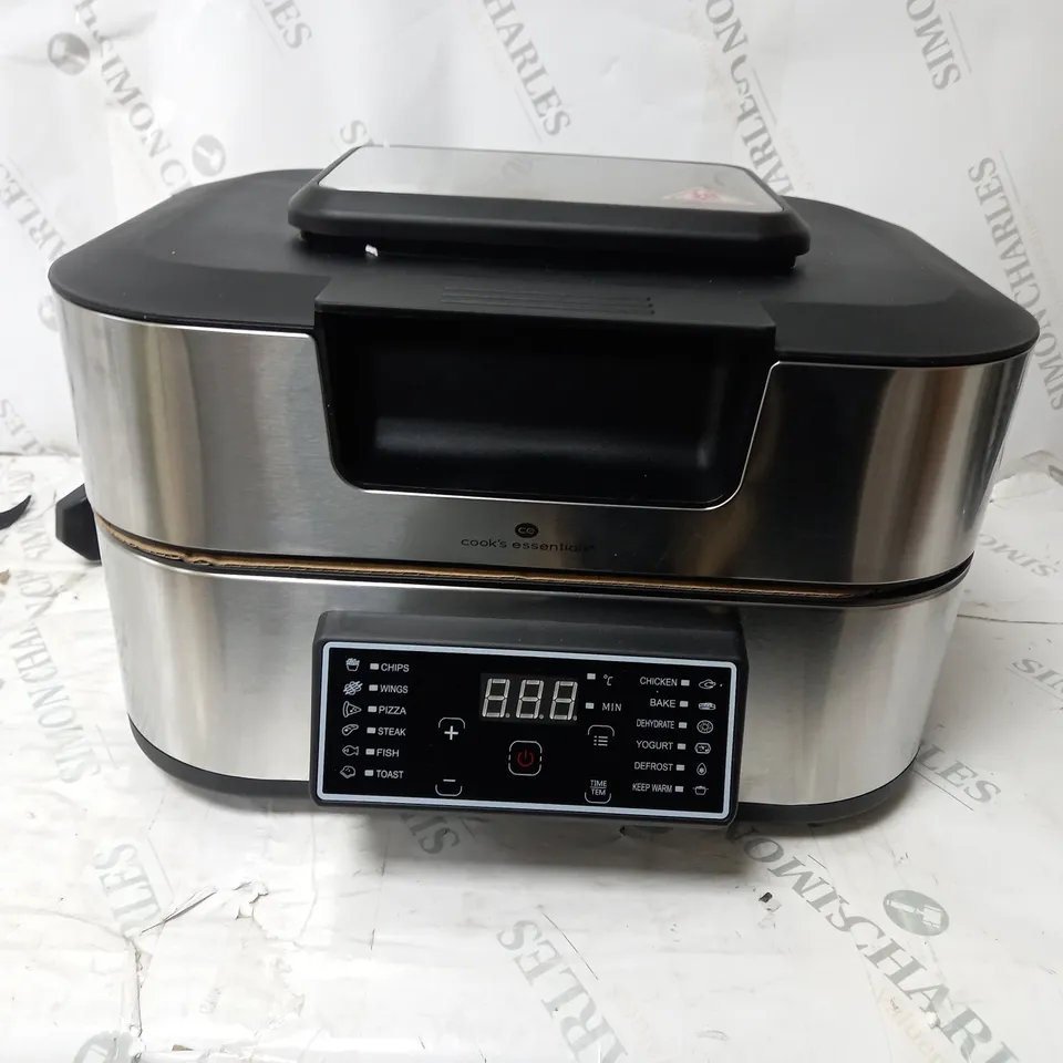 BOXED COOK'S ESSENTIALS GRILL & AIRFRYER 5.5L
